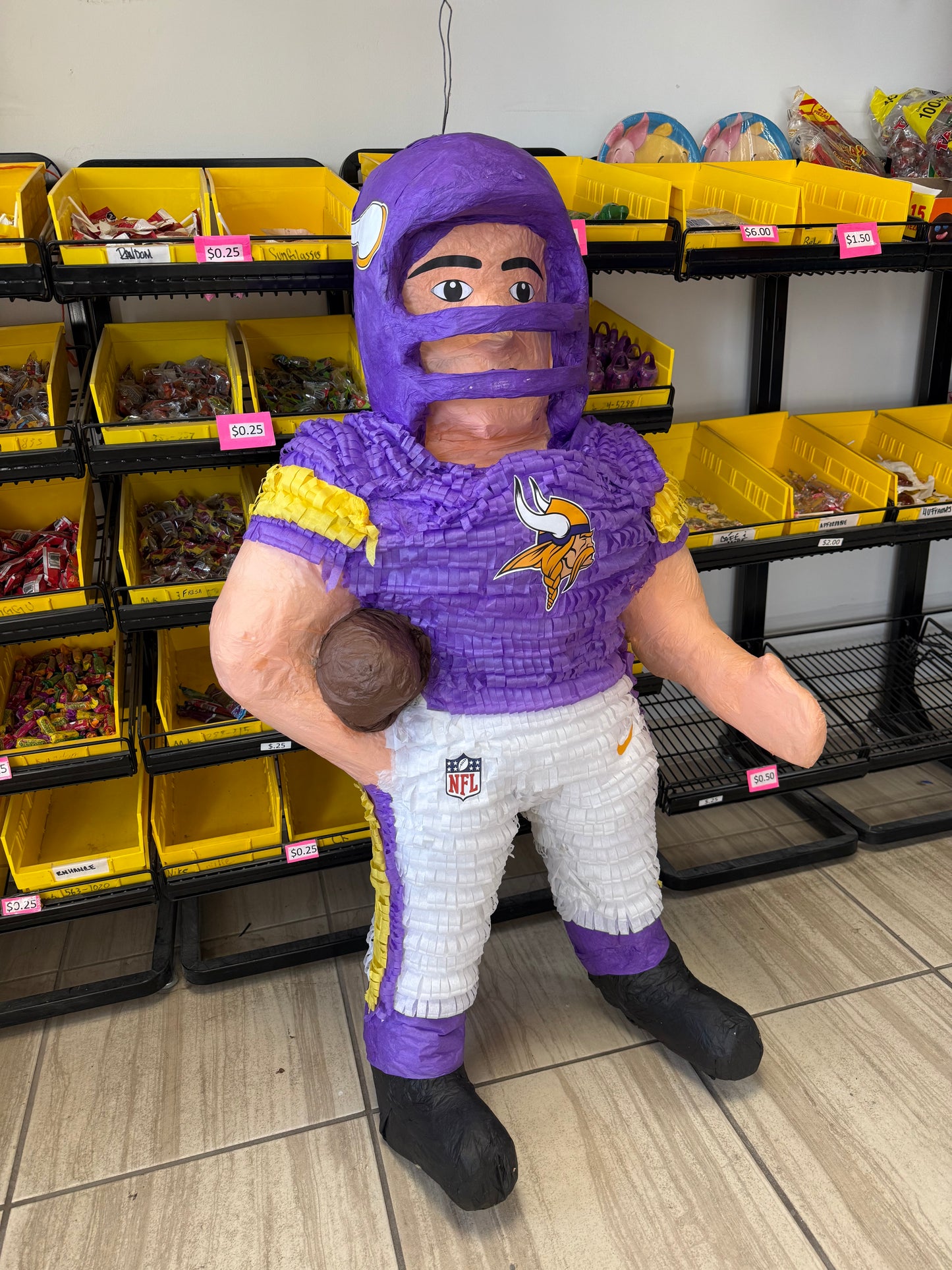 Football Player/Futbolista Americano: Vikings