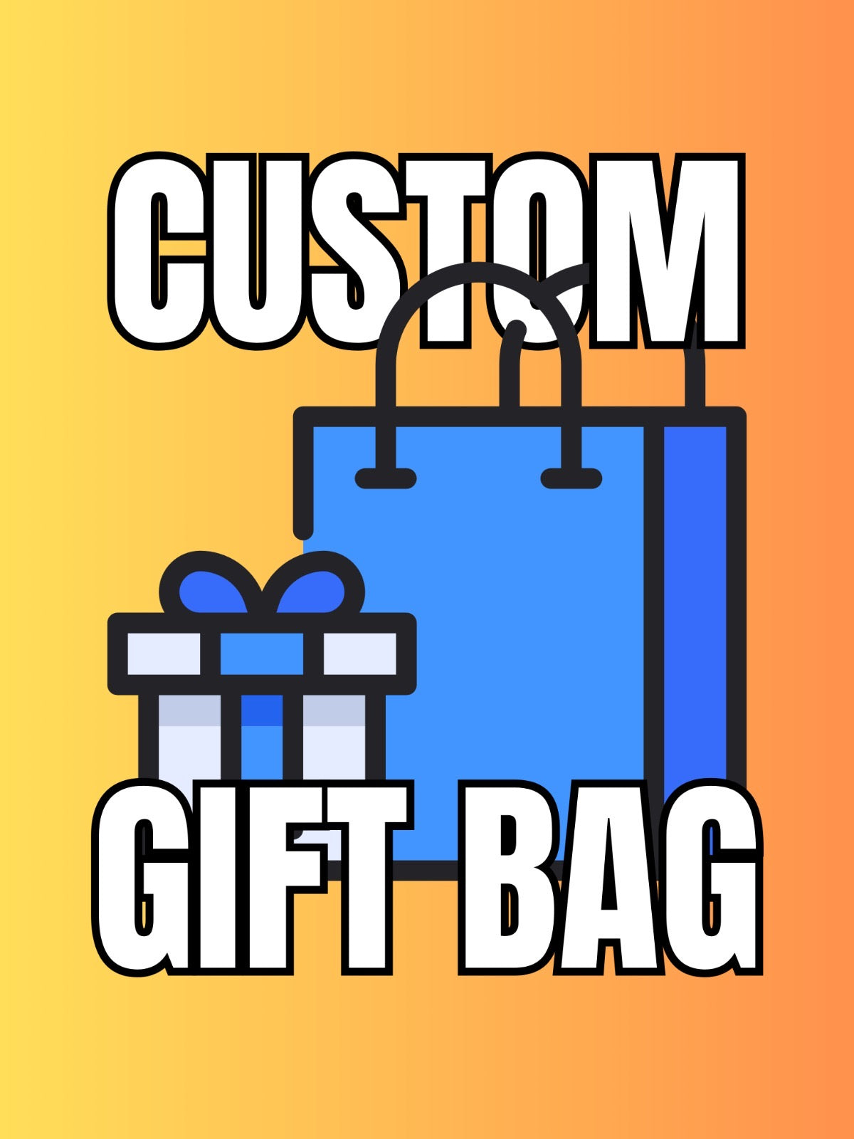 Gift Bag: Custom Gift Bags/Bolsitas Personalizadas