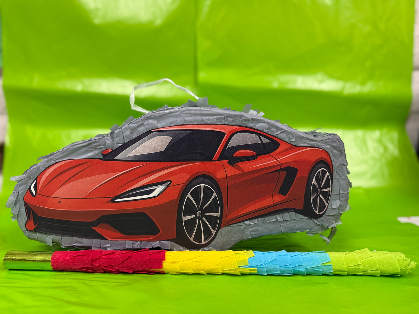 Cardboard Mini: Red Sportscar