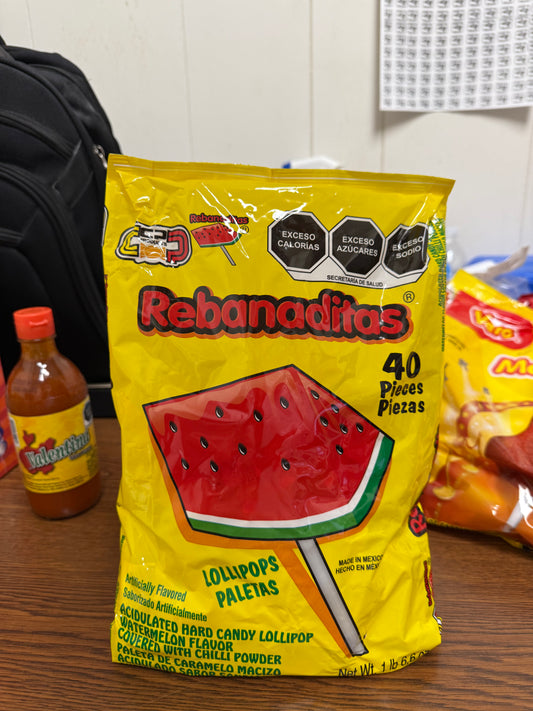 Candy: Rebanaditas Lollipops