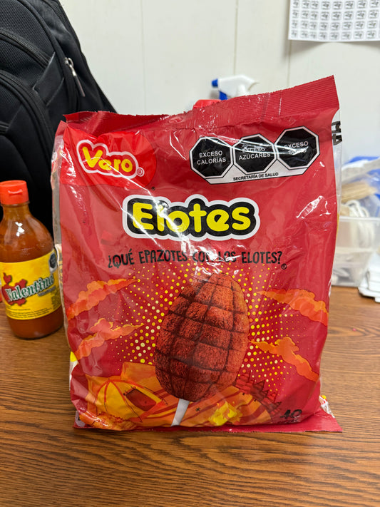 Candy: Vero Elotes Lollipops