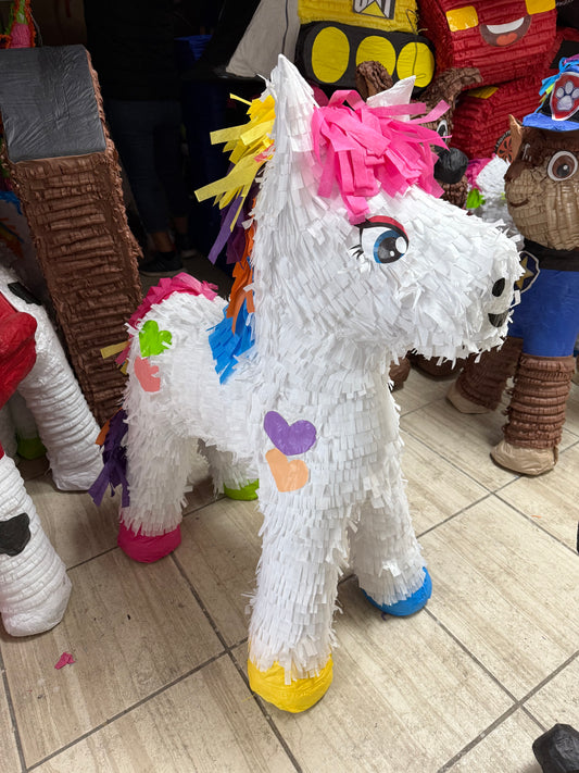 Pony: White - Poni: Blanco