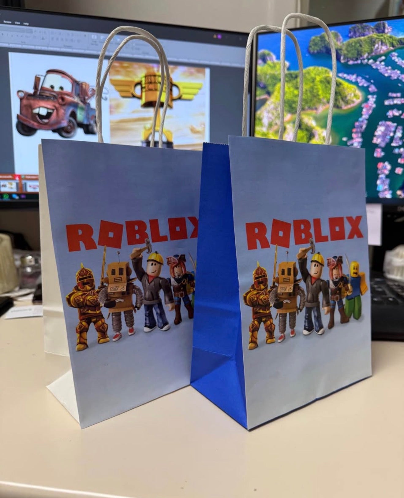 Gift Bag: Roblox Gift Bags/Bolsitas