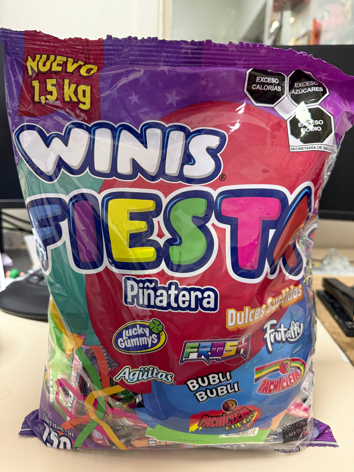 Pinata Exploding Candy Candy: Piñata Bag/ Blosa Piñatera: Winis Fiesta – Piñatas 'N' More El Paso