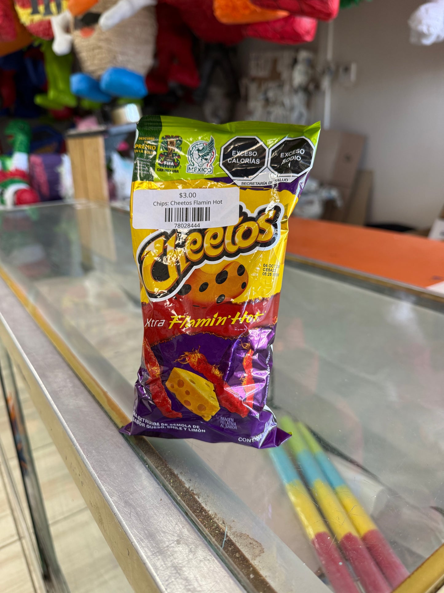 Chips: Cheetos Flamin Hot