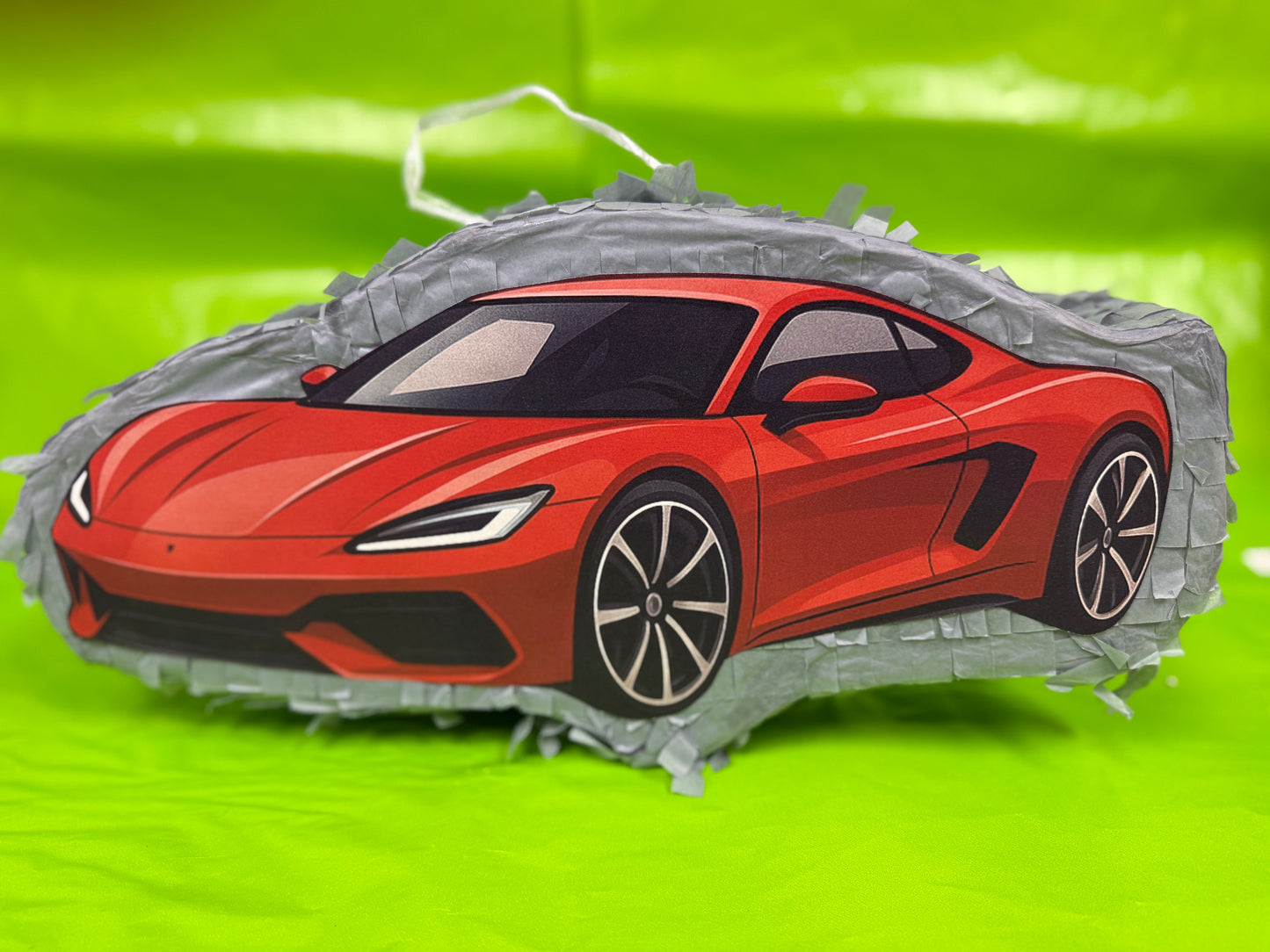 Cardboard Mini: Red Sportscar