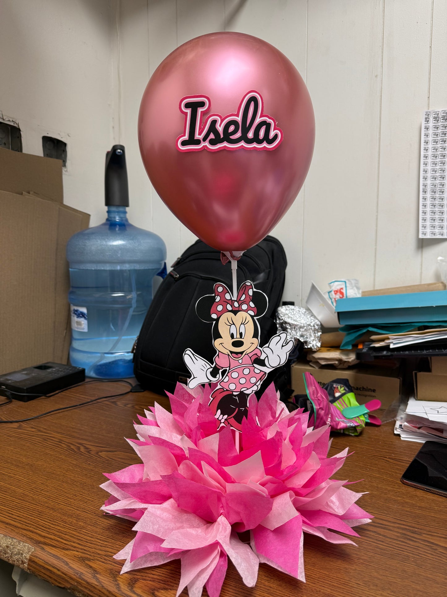 Centerpiece: Minnie Mouse Pink