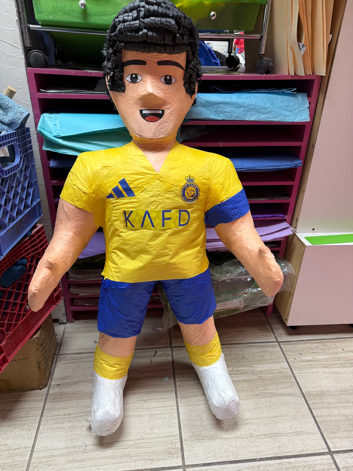 Ronaldo: Blue/Yellow - Azul/Amarillo