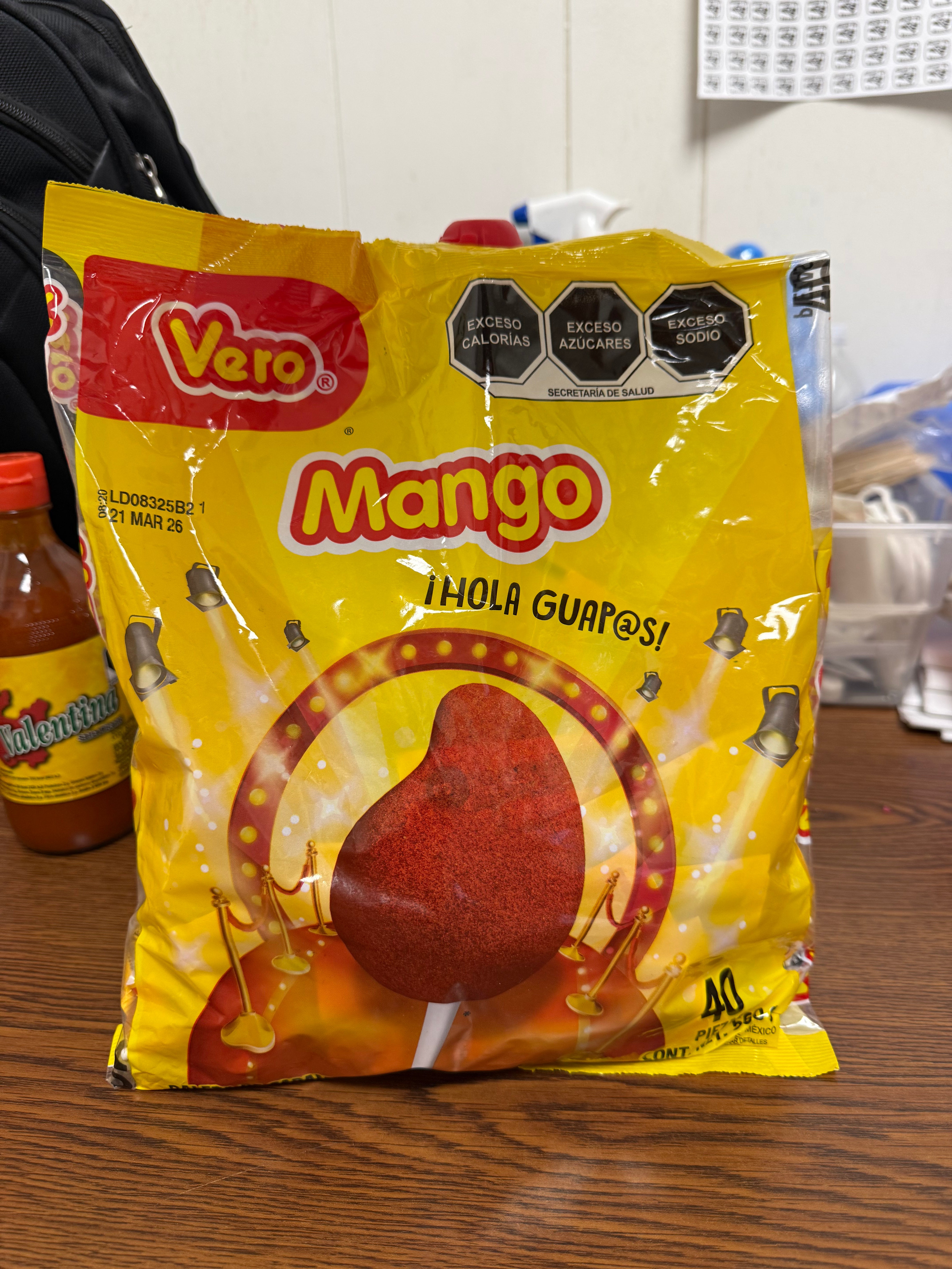 Candy: Vero Mango Lollipops – Piñatas 'N' More El Paso