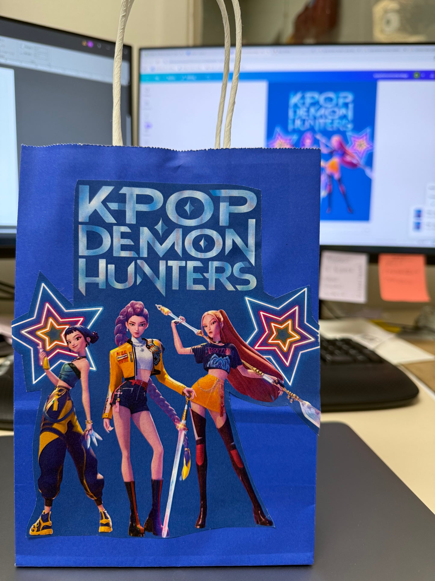 Blue Custom Goody Bags - Bolsitas Personalizados Azules