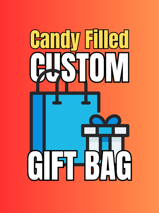 Gift Bag: Candy Filled Custom Gift Bags/Bolsitas Personalizadas Con Dulces